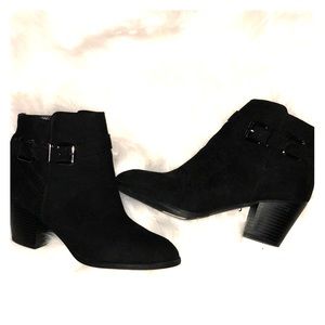 Black Express Brand Black Booties